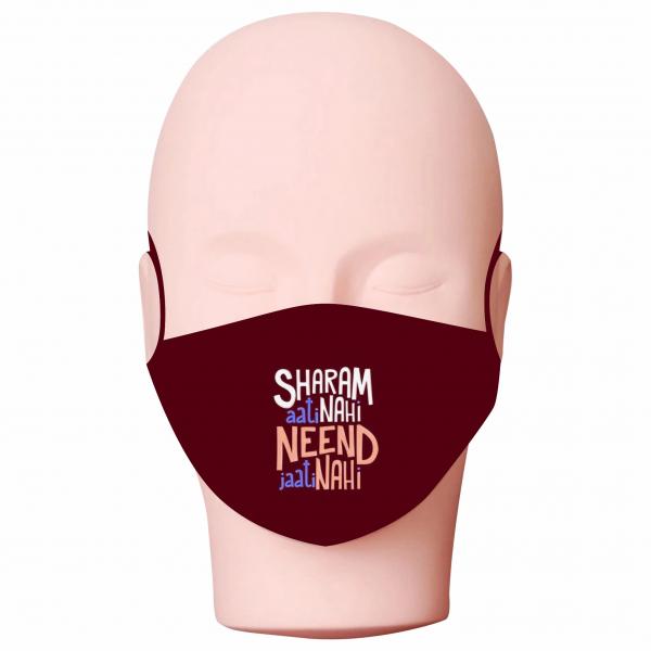 Sharam Aati Nahi Neend Jaati Nahi Mask Pack Of 2