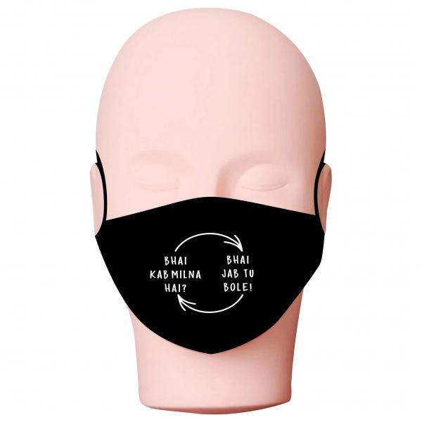 Bhai Kab Milna Hai Mask Pack Of 2