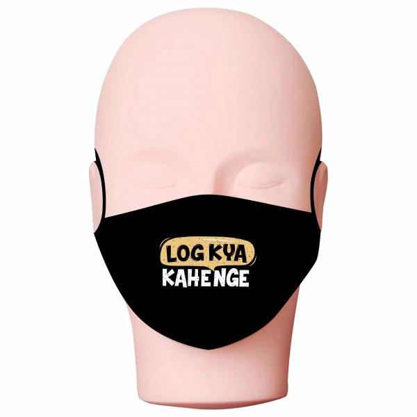 Log Kya Kahenge Mask Pack Of 2